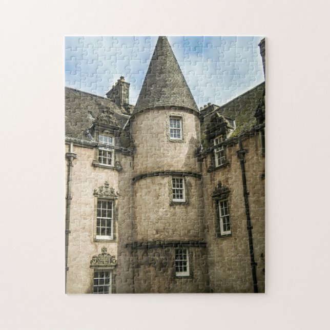 VICTORIAN SCOTTISH gothique HOUSE JIGSAW PUZZLE (Vertical)