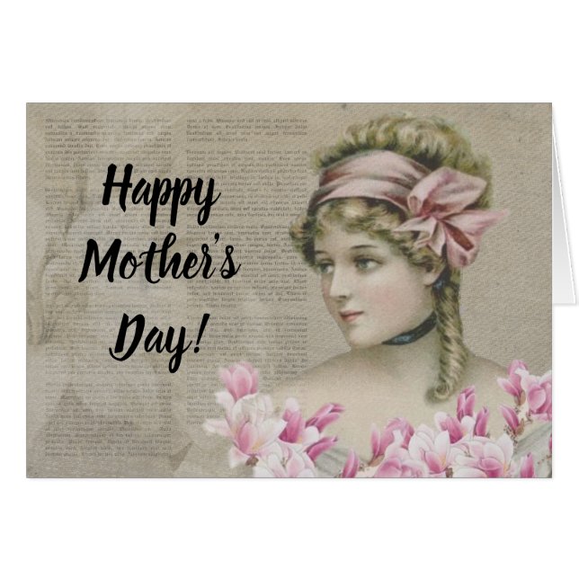 Victorian Steampunk Lady Pink Journal (Devant horizontal)