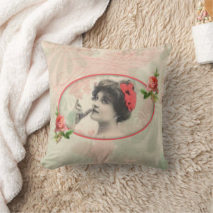 Victorian Woman Coussin