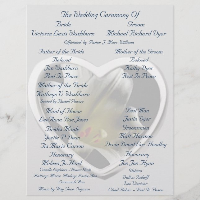 Victorias Church Handout Edité (Devant)