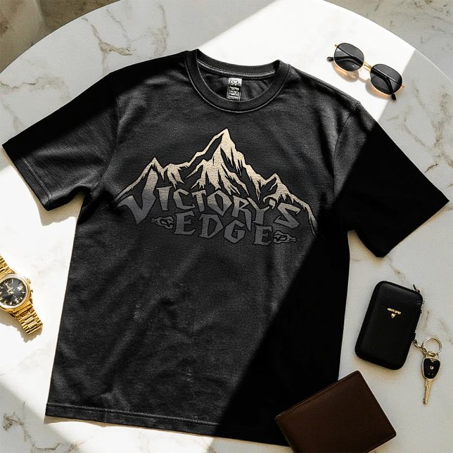 Victory's Edge - T-shirt Motivational Design (Créateur téléchargé)