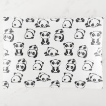 Cute Pandas Motif