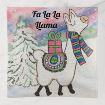 Fa La Llama Cute Vacances Balnéaires