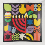 Vide-poche Hanoukka Chanukah Menorah Etoiles juives Dreidel T<br><div class="desc">Hanoukka / Chanukah Colorful Moderne Géométrique Plateau Motif avec Menorah, Dreidel, Donuts, Stars & Huile d'olive. Symboles d'Hanoukka hébreu et juif Espace pour ajouter votre texte personnalisé. Heureux souhaits d'Hanoukka. Ce beau, haut de gamme, look, est un grand cadeau pour souhaiter à vos amis, à votre famille et à vos...</div>