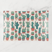 Kawaii Cactus Conception Motif