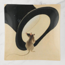 Souris Top Hat Chinese Rat Year Zodiac Birthday ST
