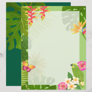 Vide vert paradis tropical