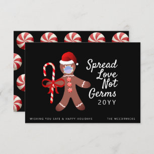 Vidéo de Noël amusant pain d'épices homme salutati