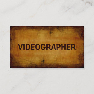 Vidéographe Carte de visite antique