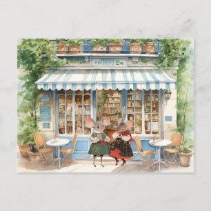 Vie à Mice Town - Carte postale pour la fête des f