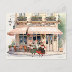 Vie à Mice Town - Carte postale pour la fête des f