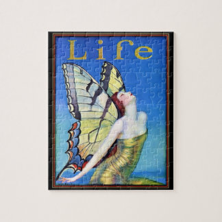 Vie Art Déco Papillon Puzzle fille