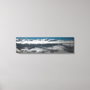 Vie au-dessus et au-delà des nuages Toile panorami
