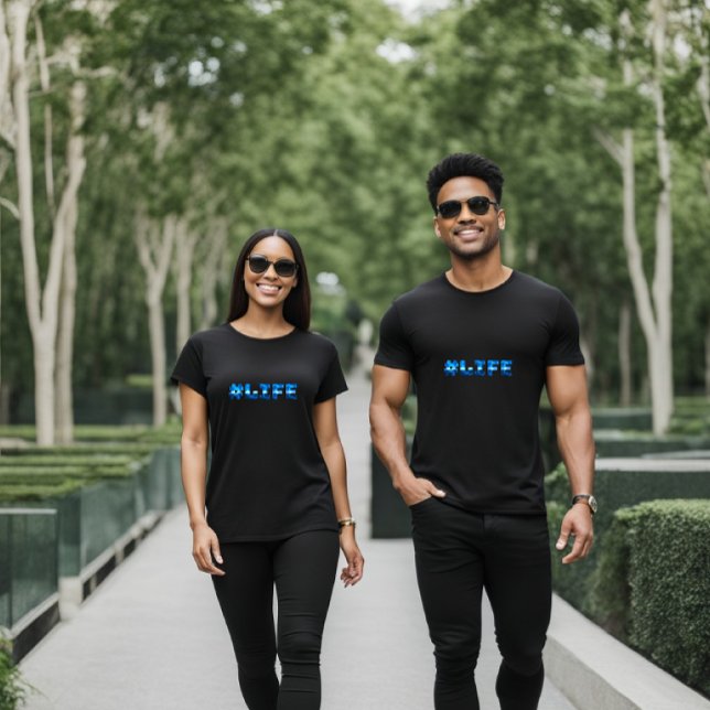 #Vie Célébration De La Vie T-shirt Unisex (Créateur téléchargé)