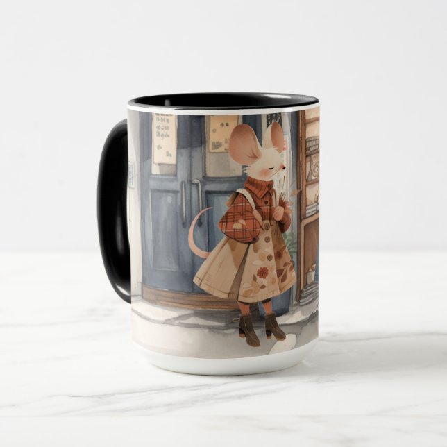 Vie dans Mice Town Series Combo Mug (Devant gauche)