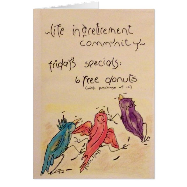 Vie dans une collectivité de retraite (Devant)