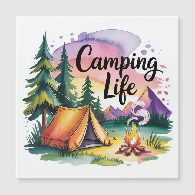 Vie de camping (Devant)