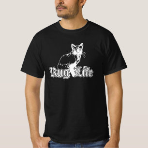 Vie de tapis - Gangsta Cat Funny T-shirt