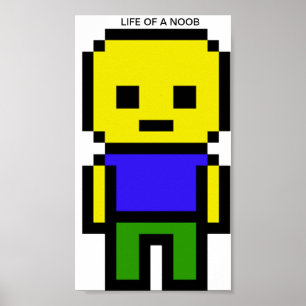 Vie d'une affiche de noob