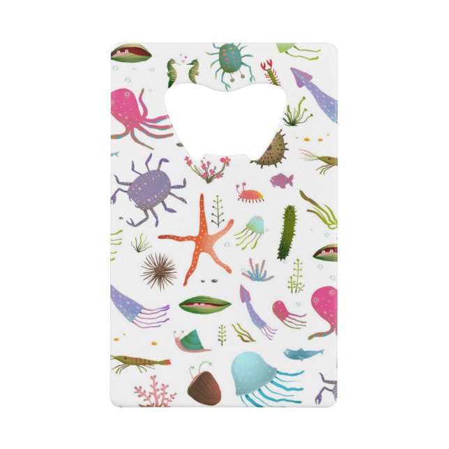 Vie marine colorée (Devant)