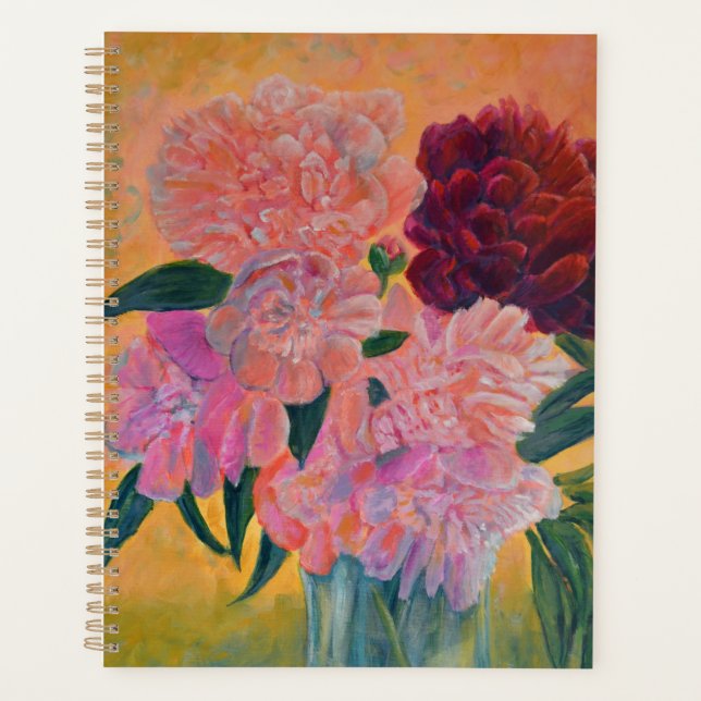 Vie morte avec Peonies Peinture (Devant)