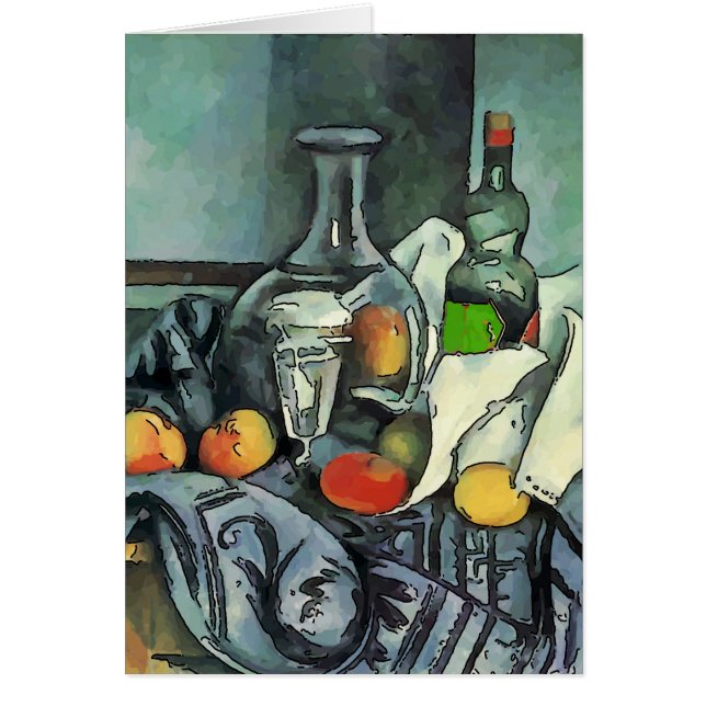 Vie morte, pommes sur table (Devant)