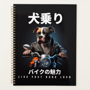 Vie Rapide Bark Loud - Pitbull équitation Motorbik