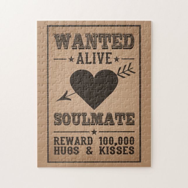 VIE Recherchée : puzzle SOULMATE (Vertical)