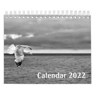 Vie sauvage Calendrier noir et blanc 2022