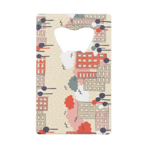 Vie urbaine : Motif sans couture