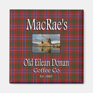Vieil aimant du café Cie. d'Eilean Donan de MacRa