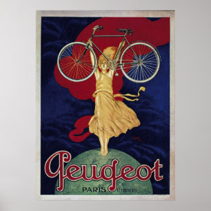Vieille affiche de bicyclette