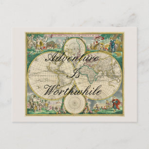 vieille carte du monde voyage aventure citations f