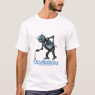 Vieille conception épuisée drôle de T-shirt de