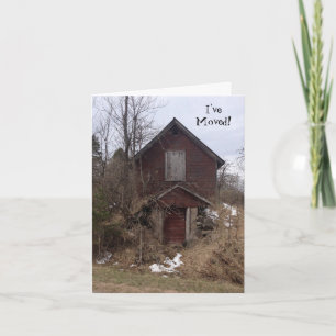 Vieille contact déplacé de carte d'amusement de