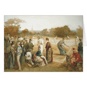 Vieille école de tennis SUPÉRIEUR