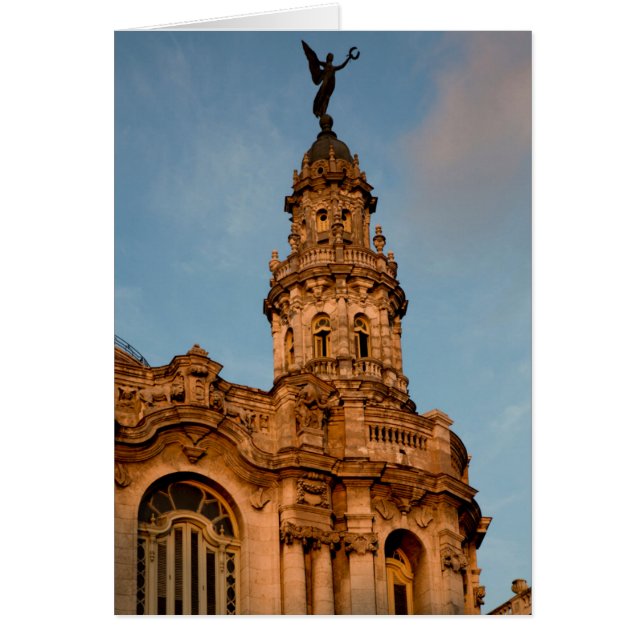 Vieille flèche de bâtiment, La Havane, Cuba (Devant)
