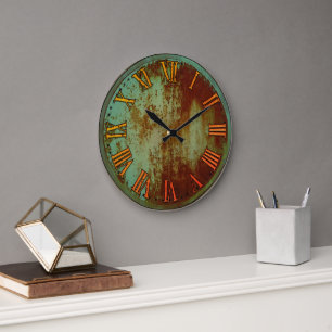 Vieille horloge rouillée