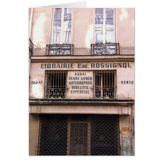 Vieille librairie à Paris