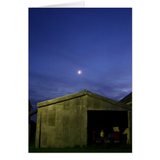 Vieille lune de construction métallique (Devant)