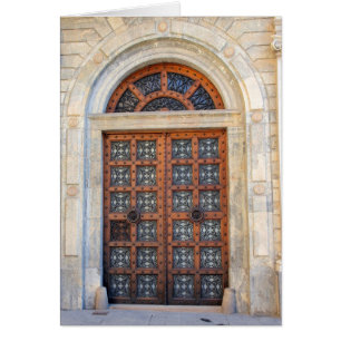 Vieille porte quarte de Barcelone - masquez la