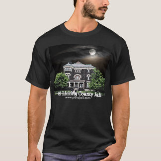 Vieille T-shirt hanté du comté de Licking par