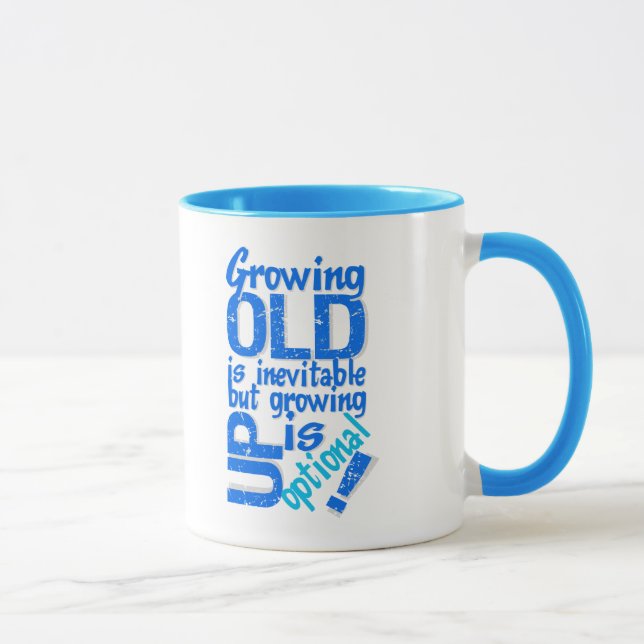 Vieille tasse - choisir le style et la couleur (Droite)