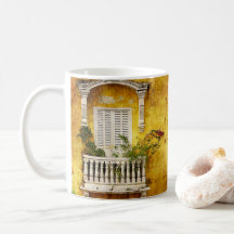 Vieille tasse de café de Carthagène