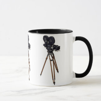 Vieille tasse de cinéastes