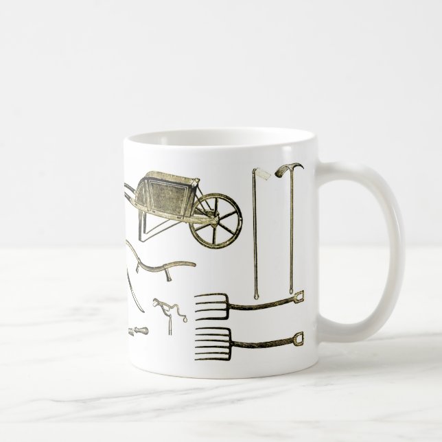 Vieille tasse d'outils (Droite)