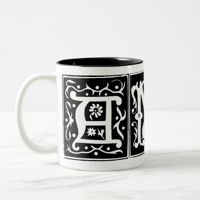 Vieille tasse personnalisable AMY de nom de (Gauche)