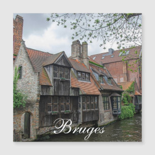 Vieille ville de Bruges en Belgique Magnet