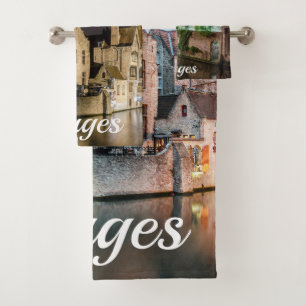 Vieille ville de Bruges et tour du Beffroi