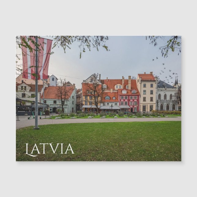 Vieille ville de Riga en automne (Devant)